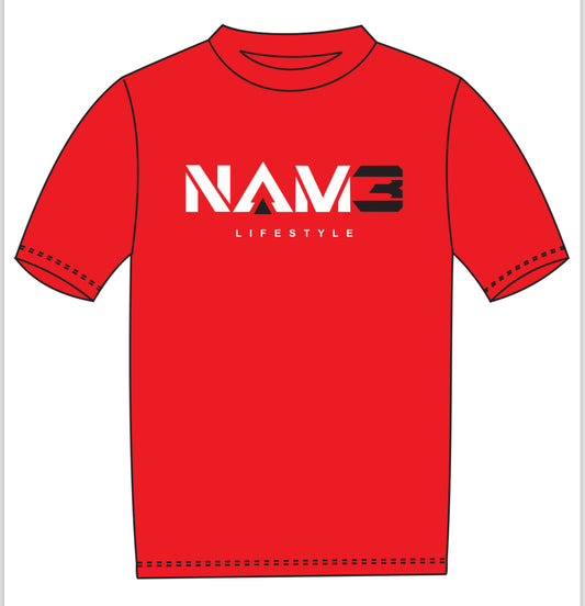 NAM3 Red T-Shirt